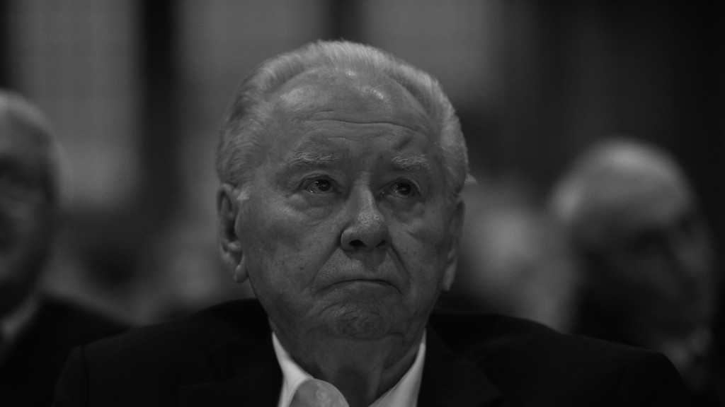 Foto: Der frühere Landtagspräsident Albrecht Herold. 