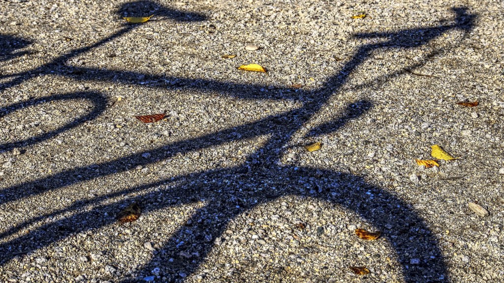 rad im Schatten