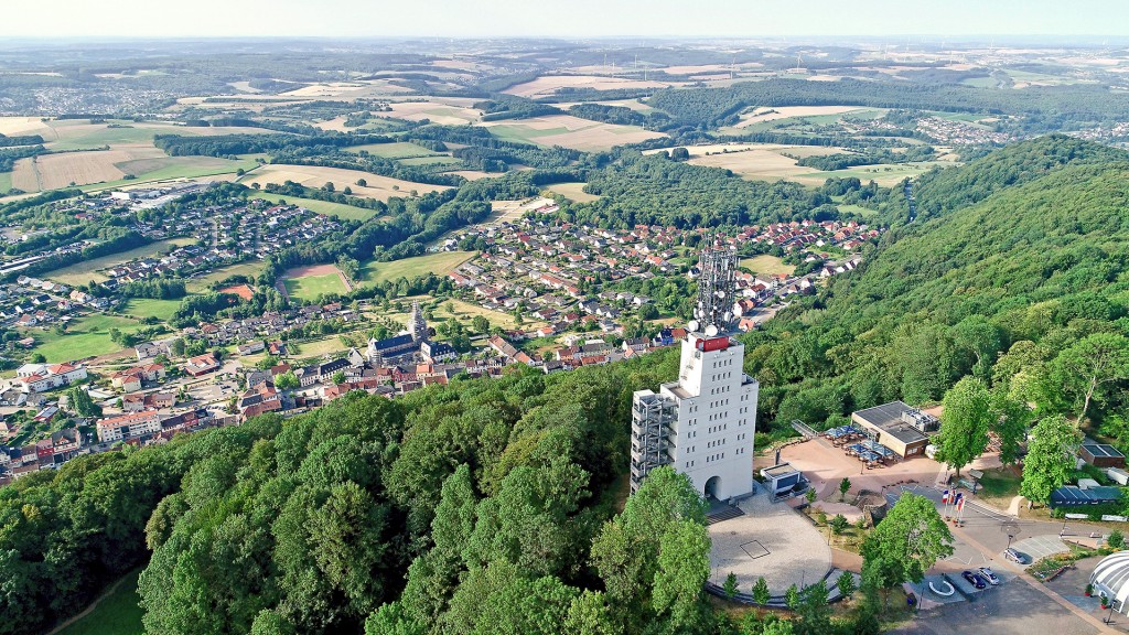 Blick über den Schaumbergturm