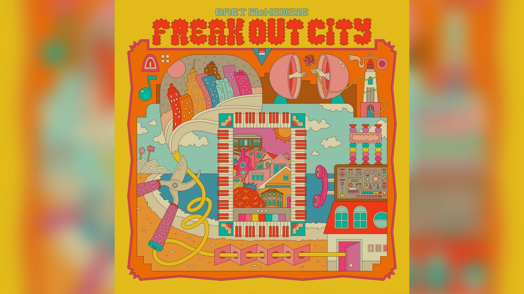 Album-Cover: Bret McKenzie „Freak Out City“