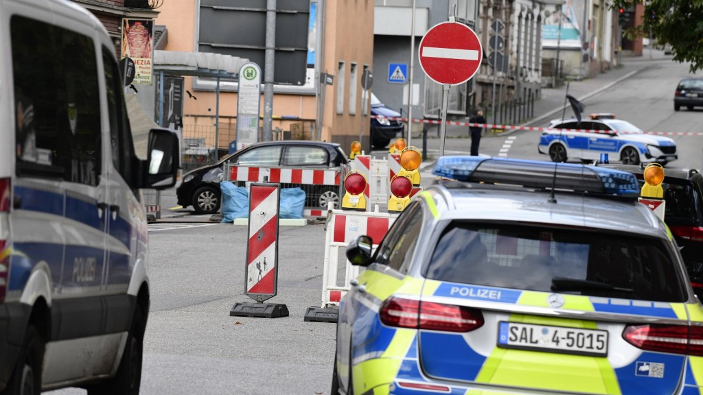 Foto: Spurensicherung am Tatort in Völklingen