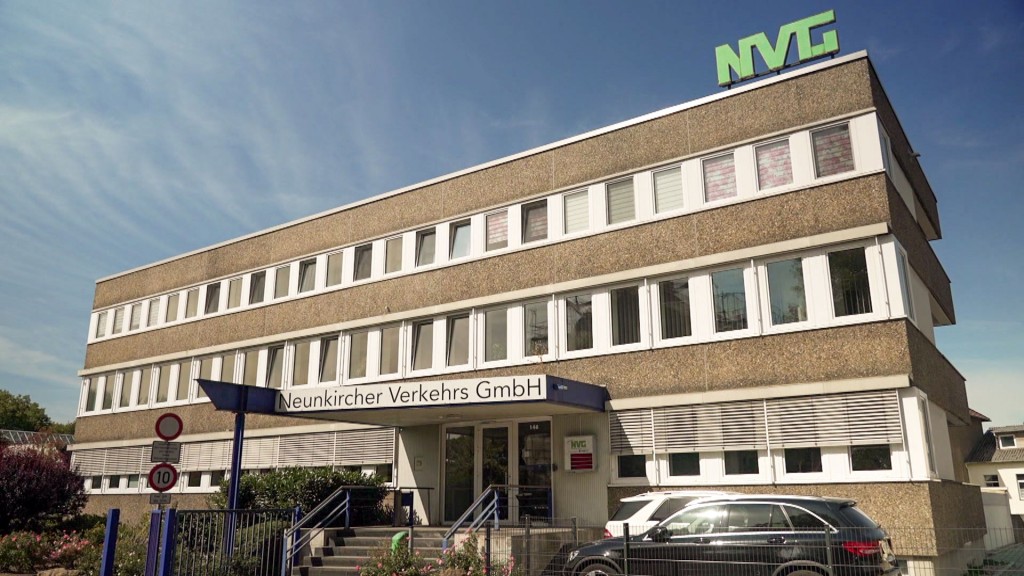 Zentrale der Neunkircher Verkehrsbetriebe (NVG)