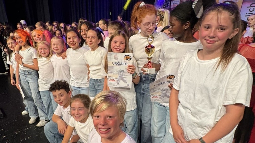 Einige der saarländischen Teilnehmer, die sich für die Dance 4 Fans-EM qualifiziert haben