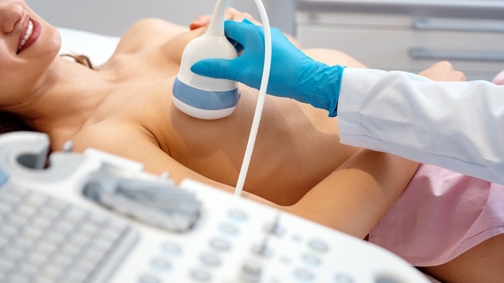 Ultraschalluntersuchung zur Brustkrebs-Vorsorge