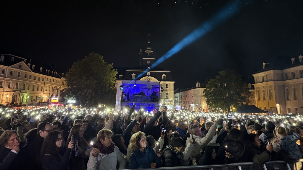 Bürgerfest zum tag der Deutschen Einheit in Saarbrücken
