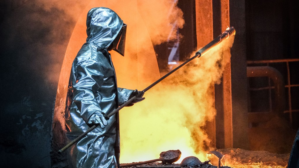 Stahl Stahlguss Abstich Stahlabstich Stahlindustrie Stahlarbeiter