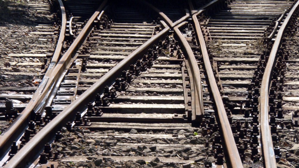 Foto: Schienen der Bahn