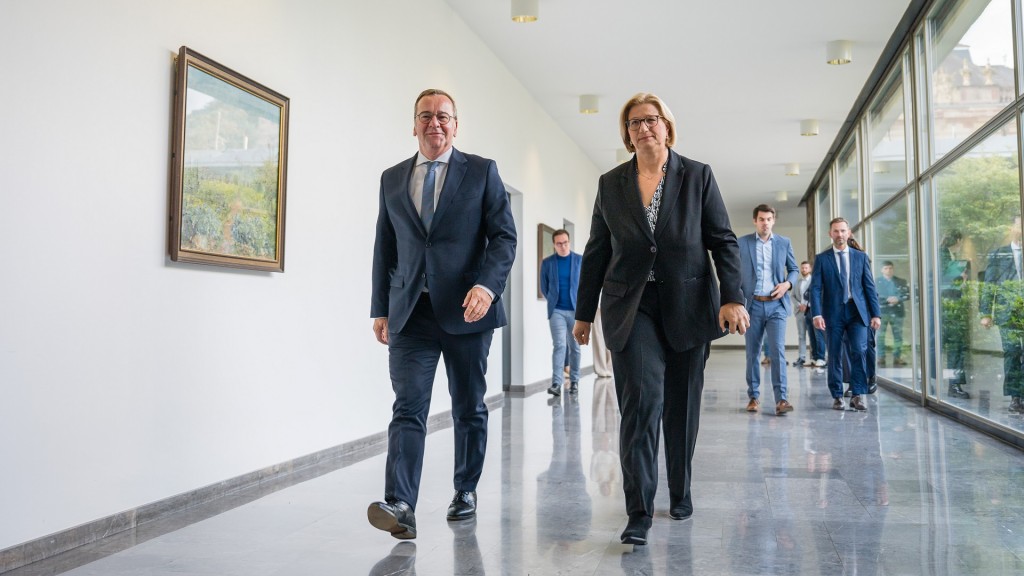 Boris Pistorius und Anke Rehlinger