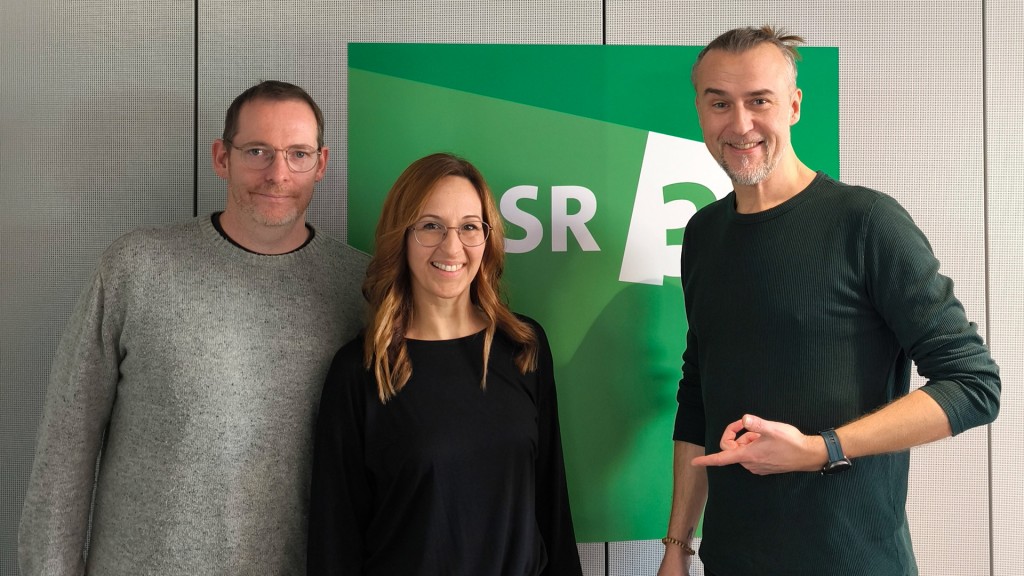 Thomas Lapp, Martina Schlaucher und Moderator Andree Werner