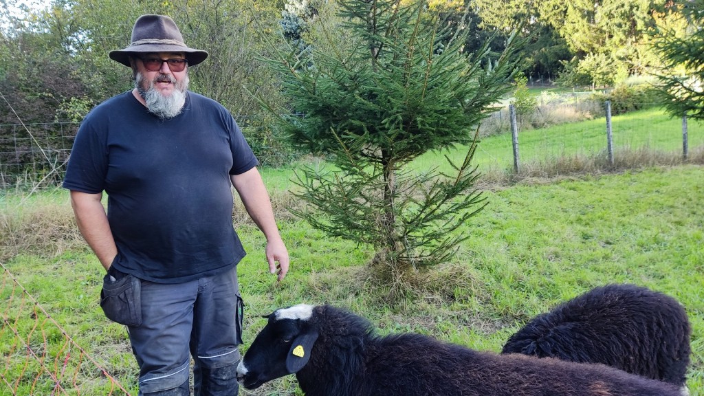 Klaus Finsterer vom Obst- und Gartenbauverein Felsberg