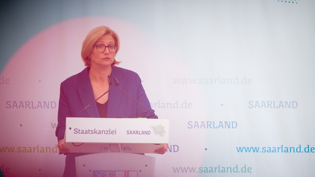 Ministerpräsidentin Anke Rehlinger 