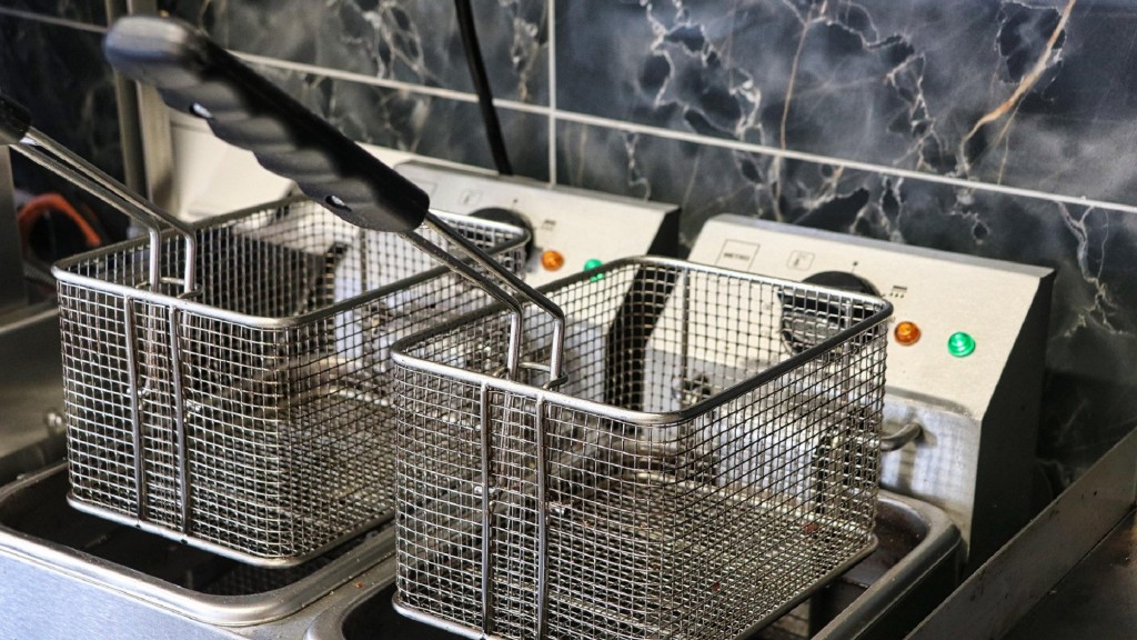 Eine Friteuse in der Gastronomie