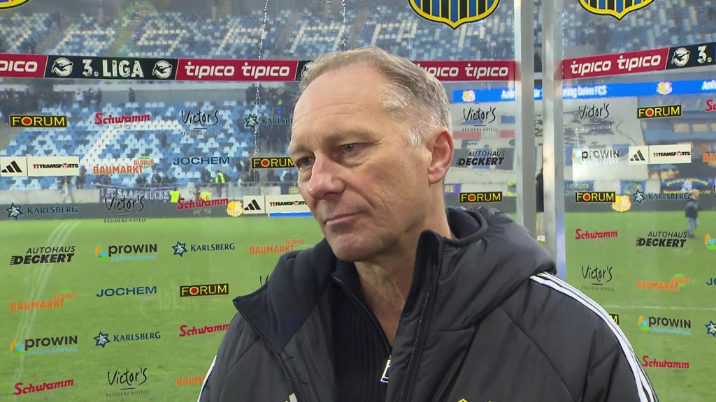 Foto: FCS-Trainer Jürgen Luginger