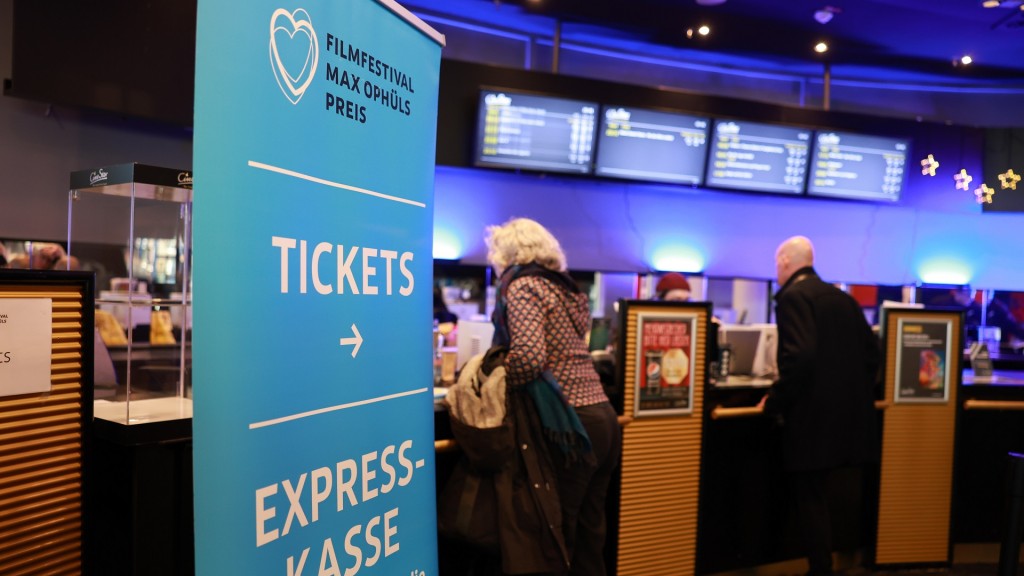 Max Ophüls Preis. Ticketschalter 