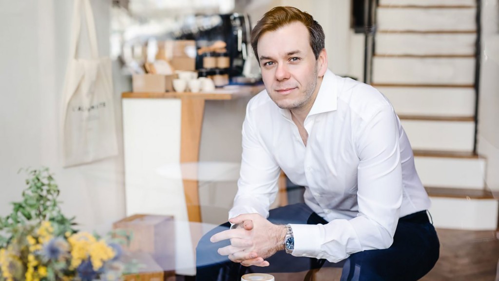 Der französische Opernsänger Benjamin Bernheim