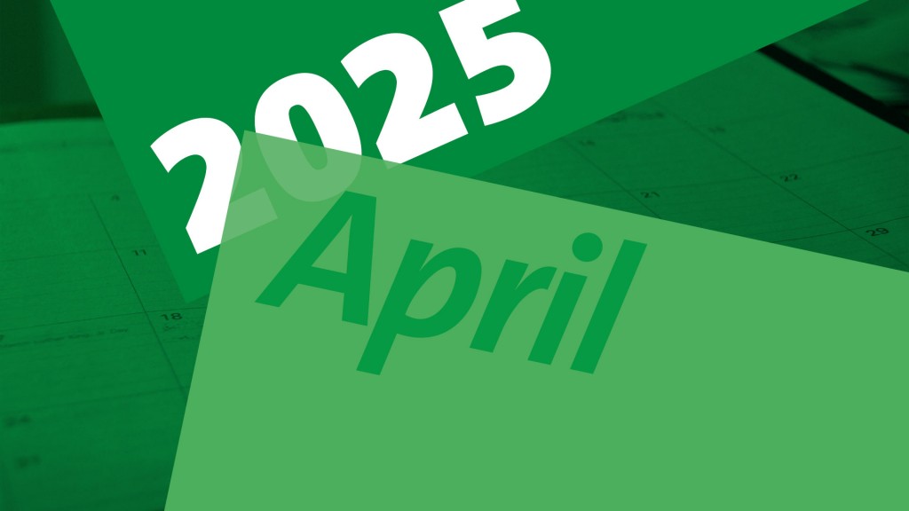 Collage Jahresrückblick April im Saarland