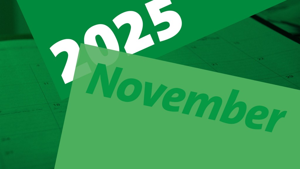 Jahresrückblick November 2025