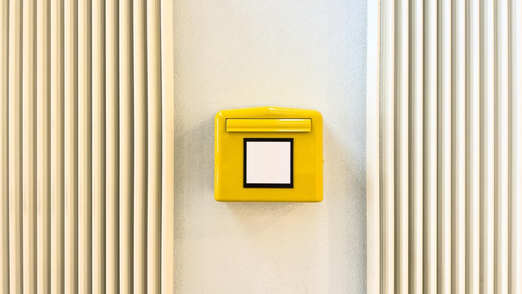 Foto: Ein Briefkasten an einer Wand