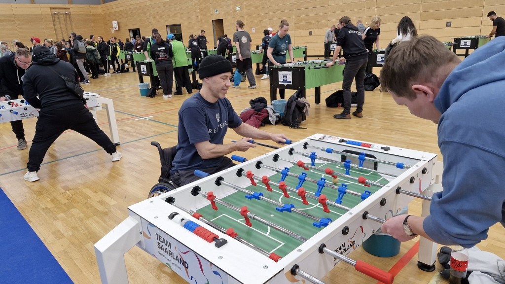 Tischfußball-Meisterschaft in Saarbrücken