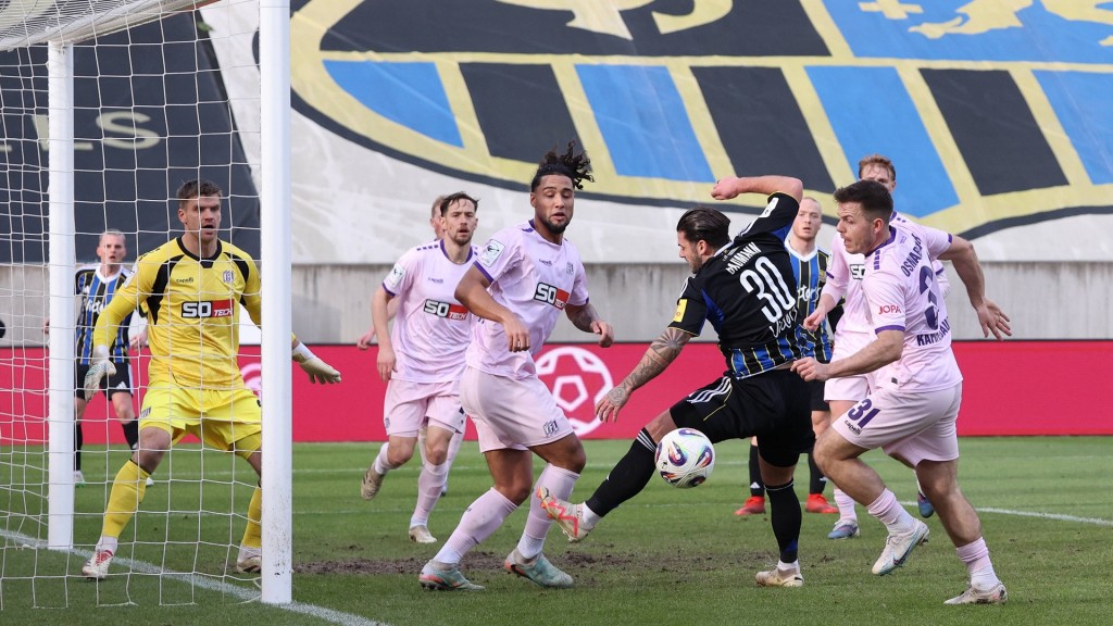 Foto: Spielszene zwischen dem 1. FC Saarbrücken und dem VfL Osnabrück
