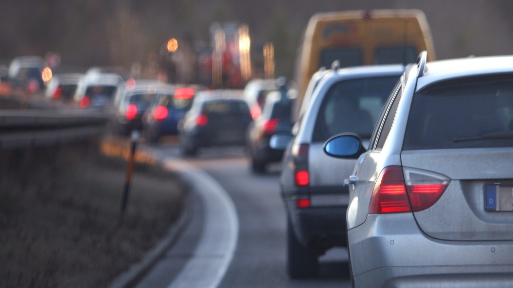 Foto: Stau auf einer Autobahn