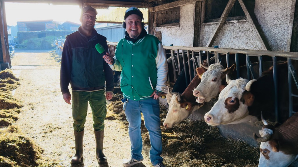 Simon und Freaky Jörn auf dem Eichelberger Hof