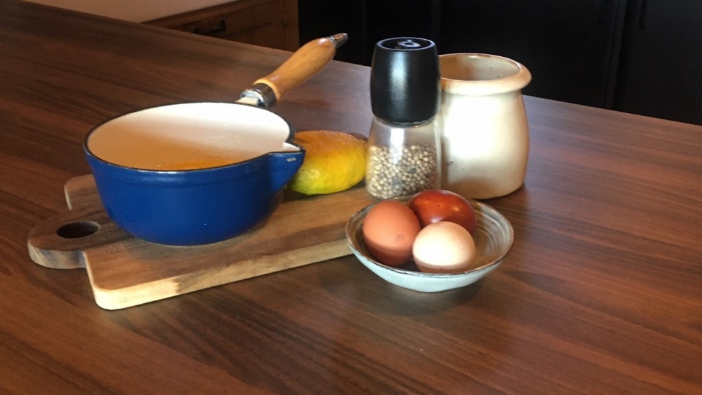 Zutaten für Sauce Hollandaise