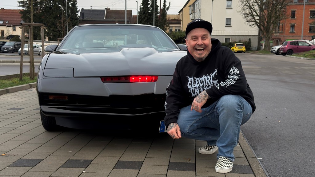 Knight Rider Nachbau in Brebach