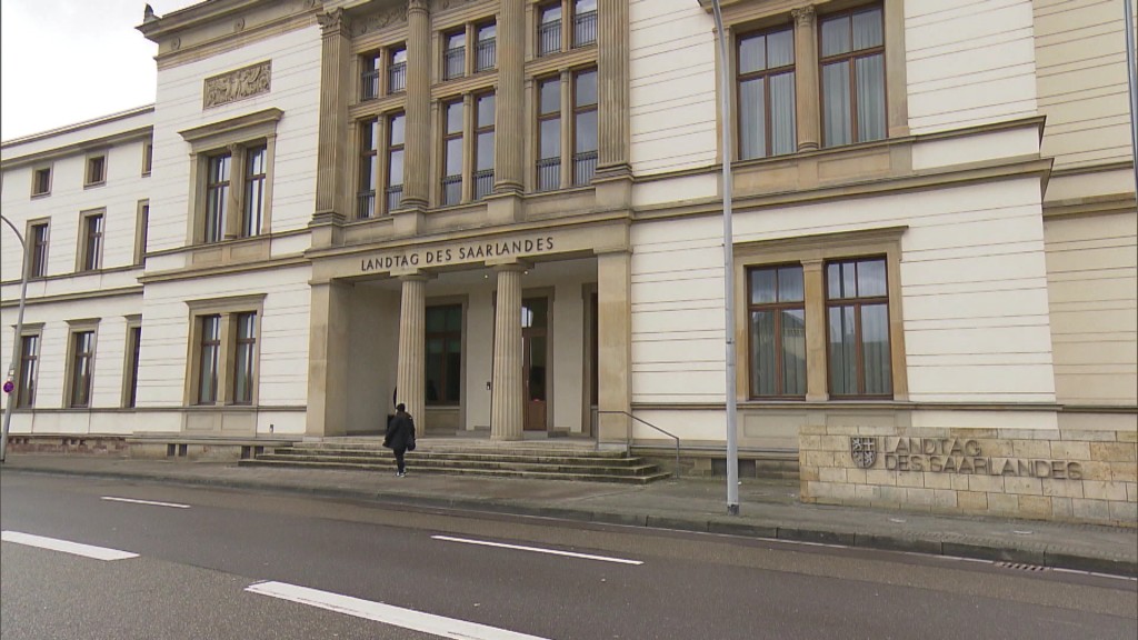 Foto: Landtagsgebäude in Saarbrücken