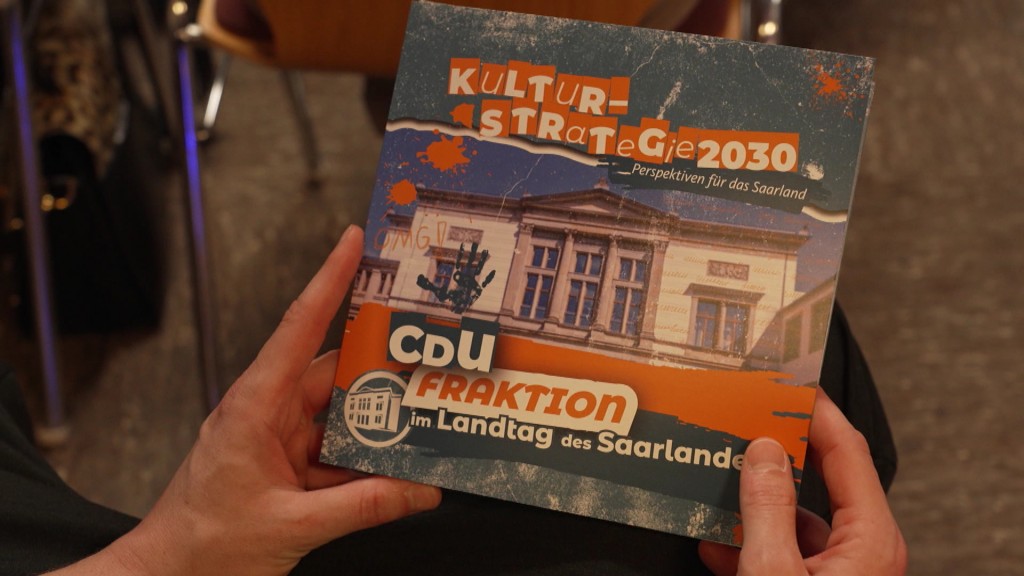 Vorstellung der Kulturstrategie der Saar-CDU