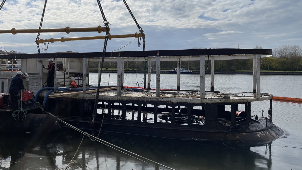 Foto: Bergung der River Lady