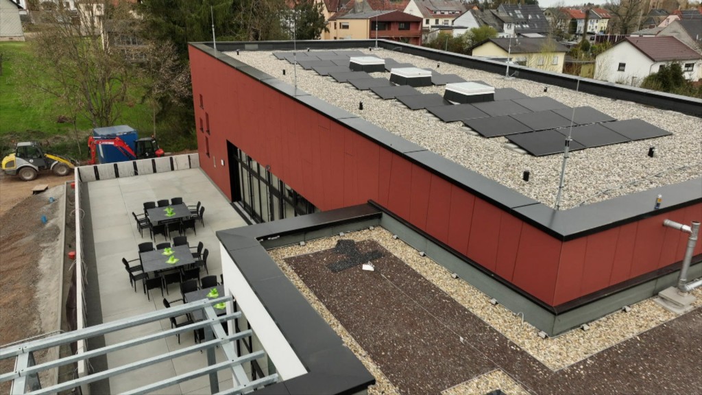 Das neue Gemeindezentrum in Winterbach.