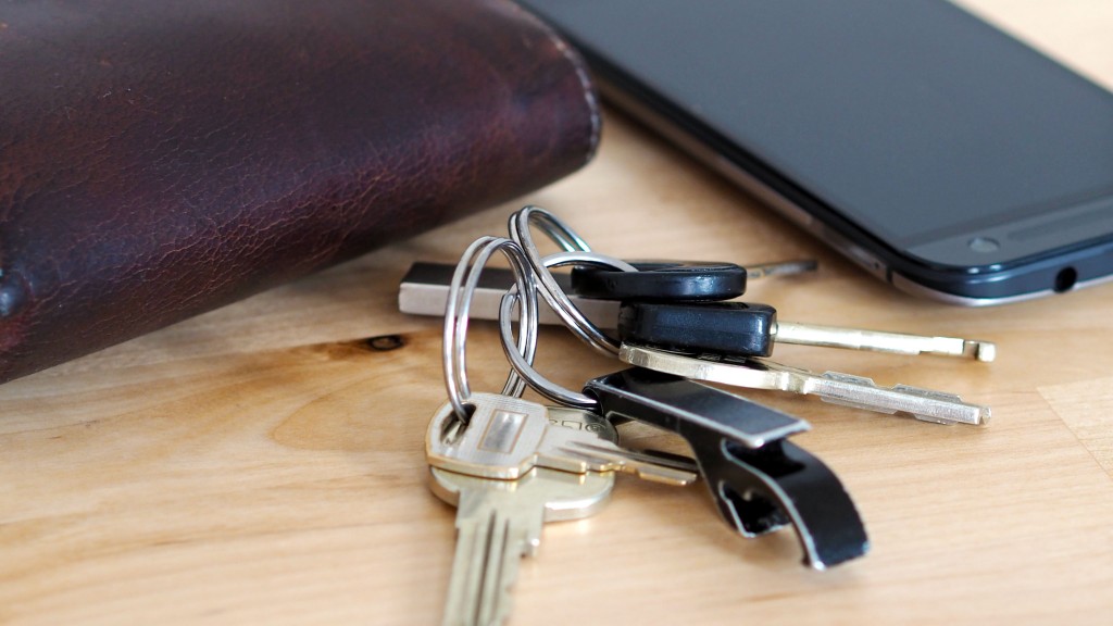 Portemonnaie, Schlüssel und Handy liegen mal wieder zu Hause