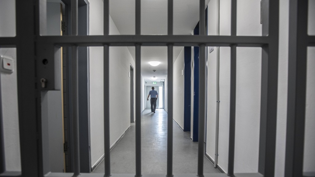 Flur einer Justizvollzugsanstalt 