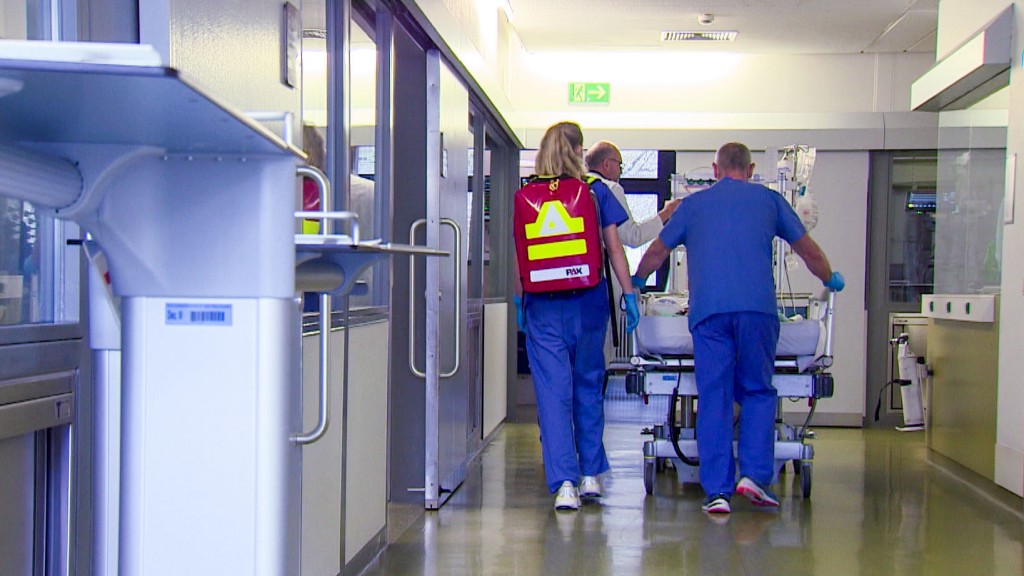 Foto: Personal in einem Krankenhaus