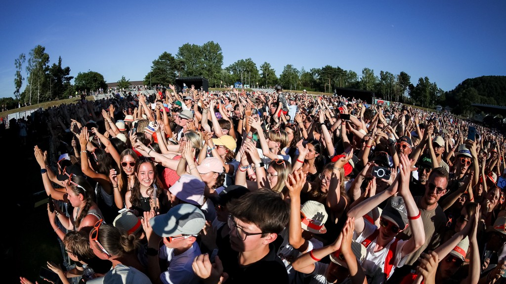 Schülerinnen und Schüler beim SR Ferien Open Air 2025