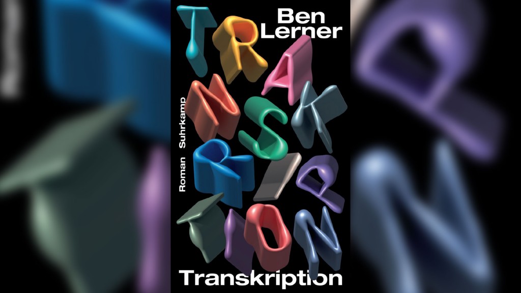 Buchcover: Ben Lerner - Transkription