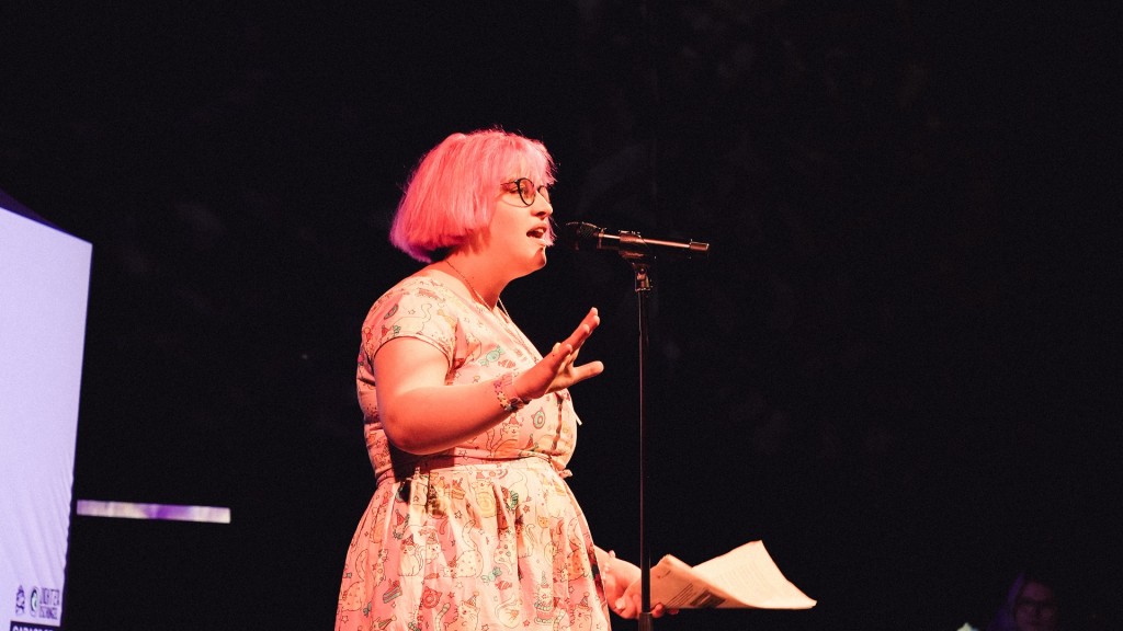 Probe zu den Poetry Slam- Saarlandmeisterschaften 