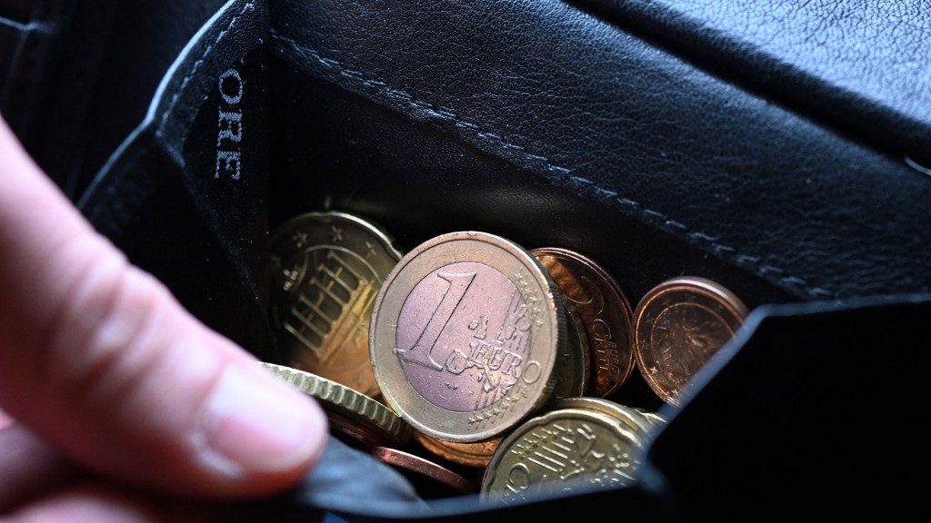 Geld im Geldbeutel 