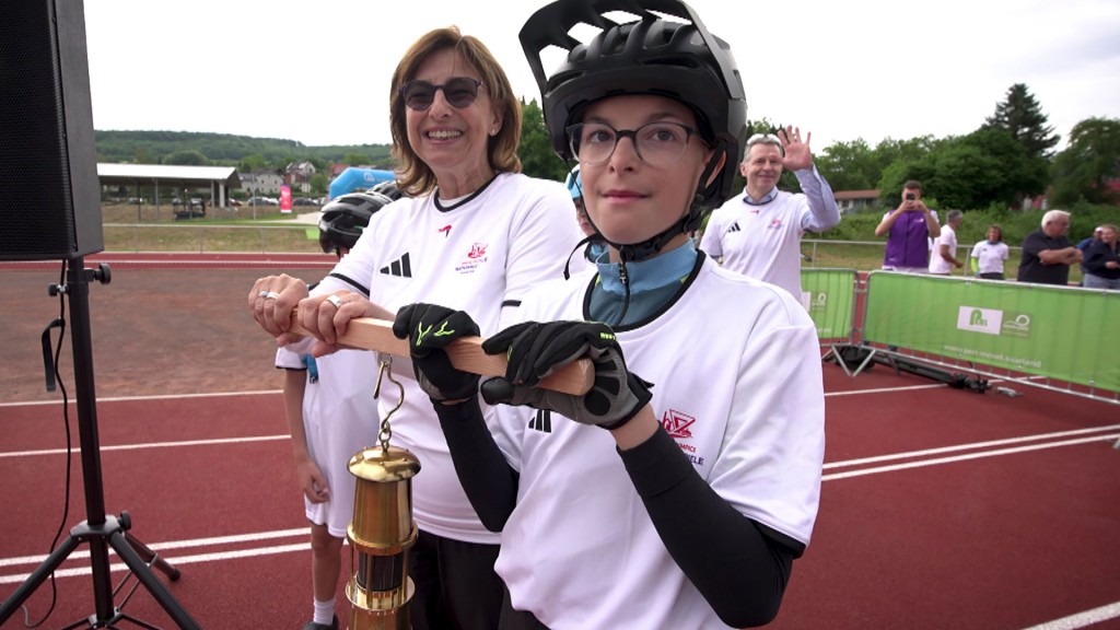 Die Flamme der Nationalen Spiele der Special Olympics kommt im Saarland an.
