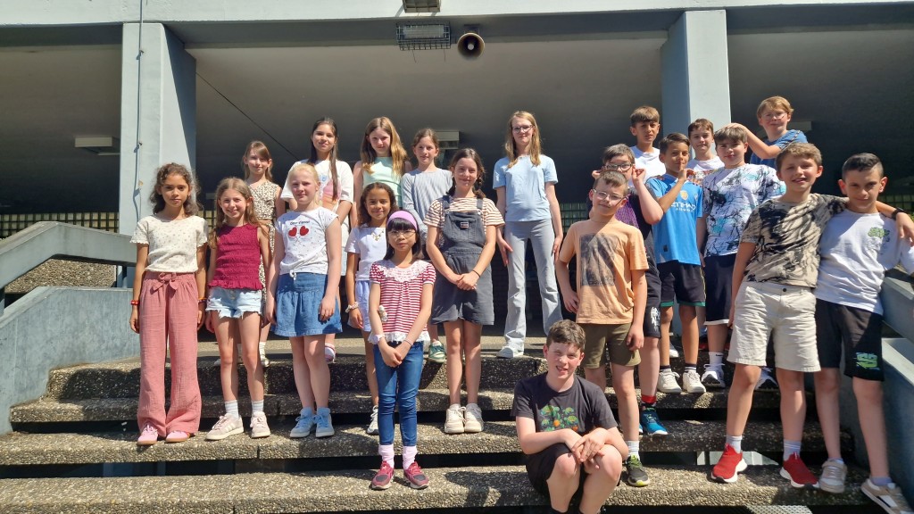 Klasse 5 e der Marienschule 