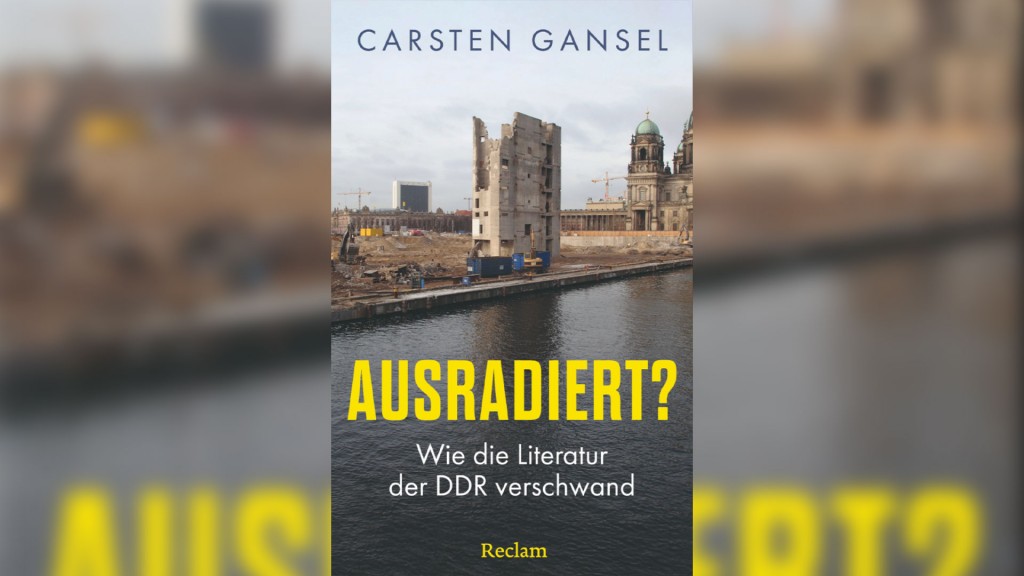 Buchcover: Carsten Gansel - Ausradiert 