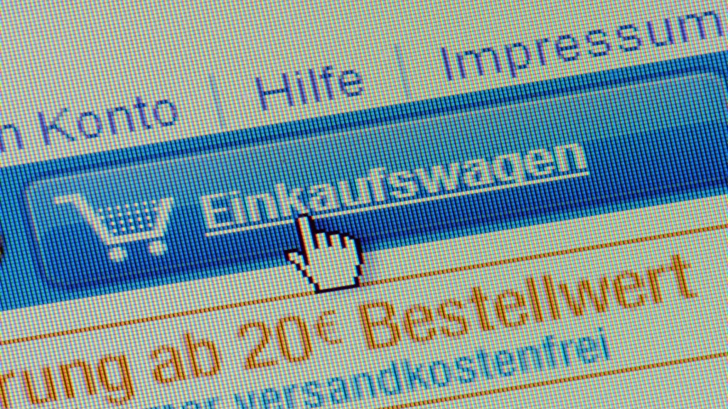 Symbolbild Onlinehandel 