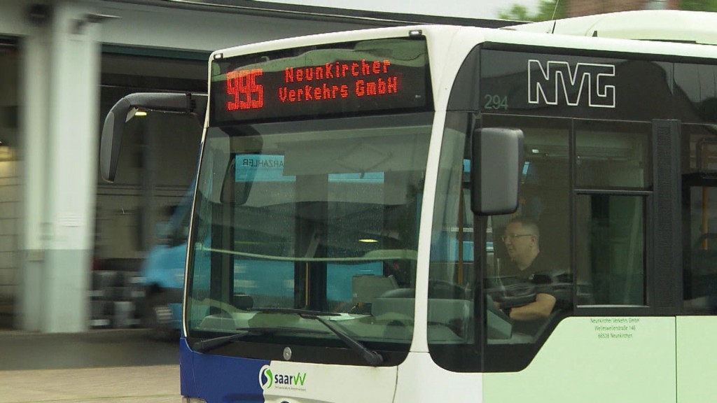 Foto: NVG Neunkircher Verkehrsbetriebe-Bus 