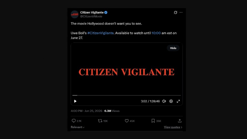 Official account for CITIZEN VIGILANTE