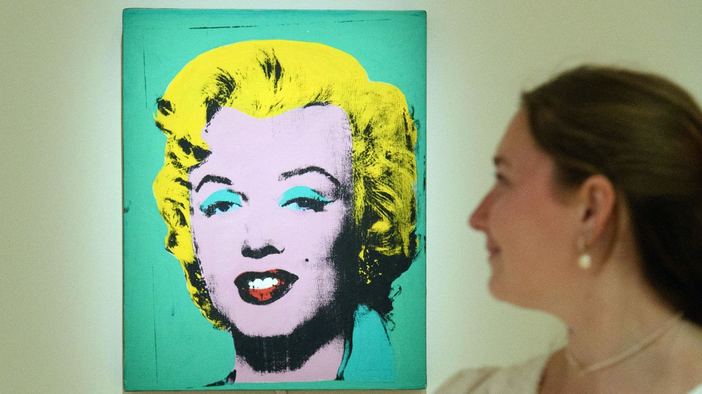 Siebdruck: Marilyn Monroe von Andy Warhol