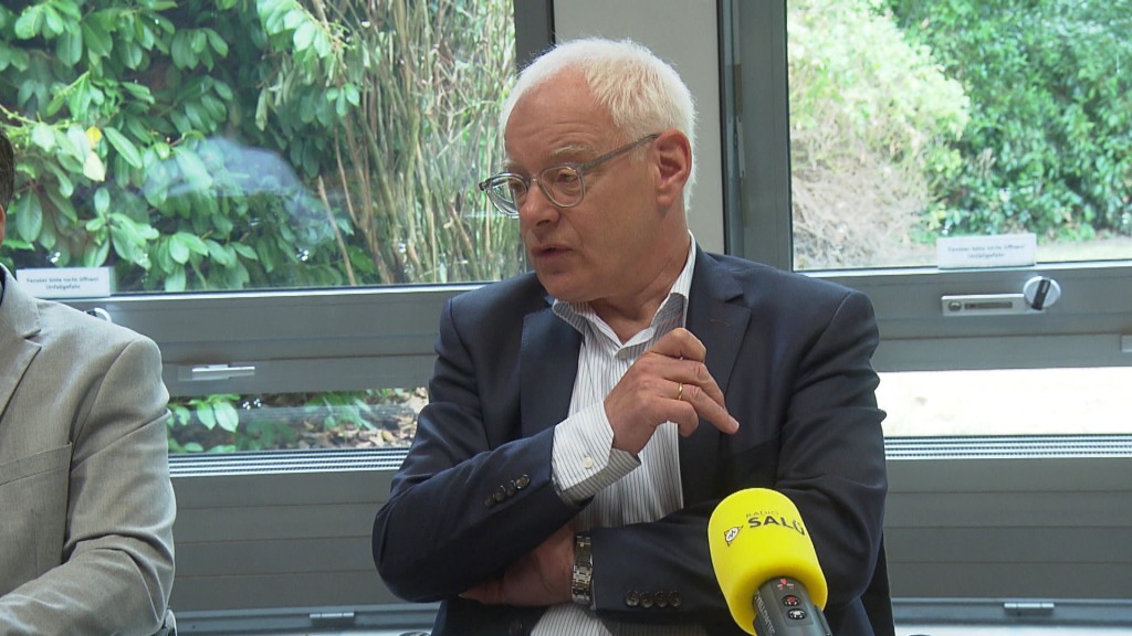 Foto: Saarländischer Wirtschaftsminister Jürgen Barke