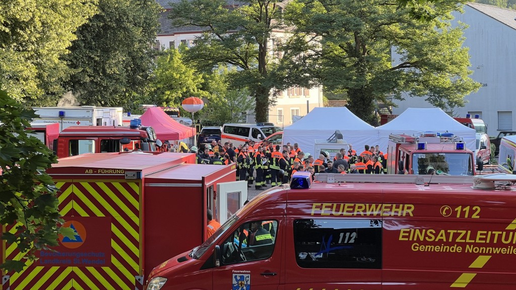 Feuerwehr löscht großen Waldbrand bei Nonnweiler