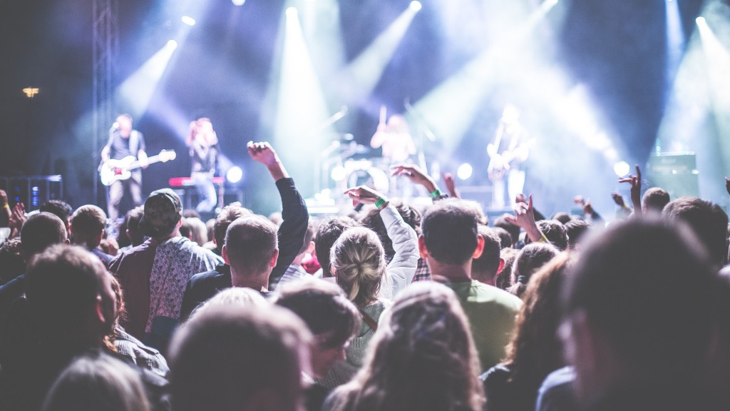 Fans auf einem Konzert