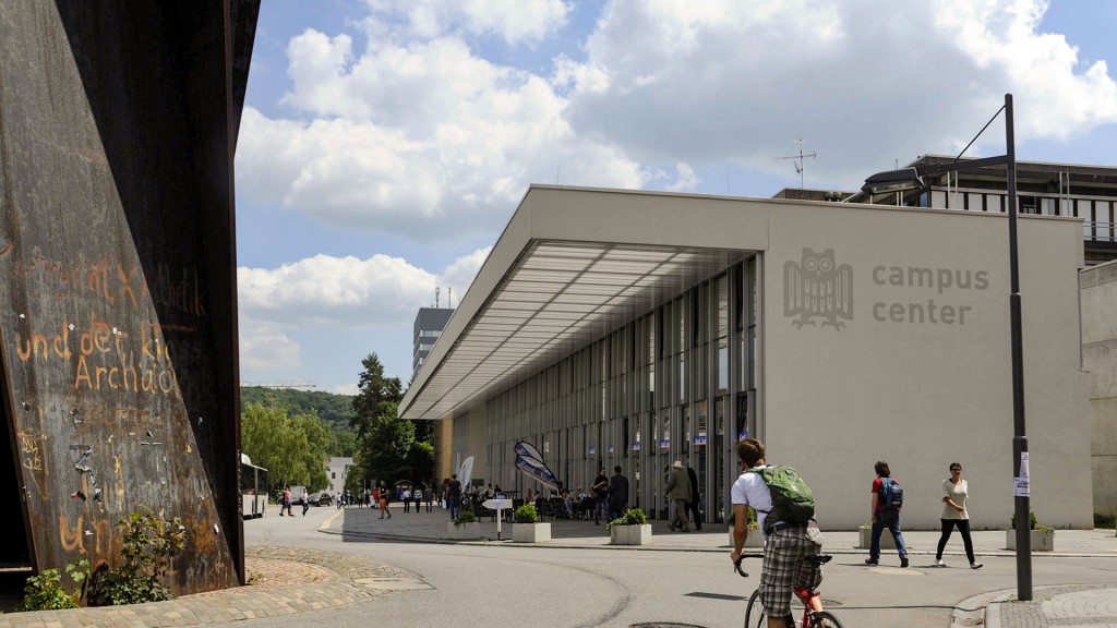 Foto: Der Campus der Universität des Saarlandes in Saarbrücken